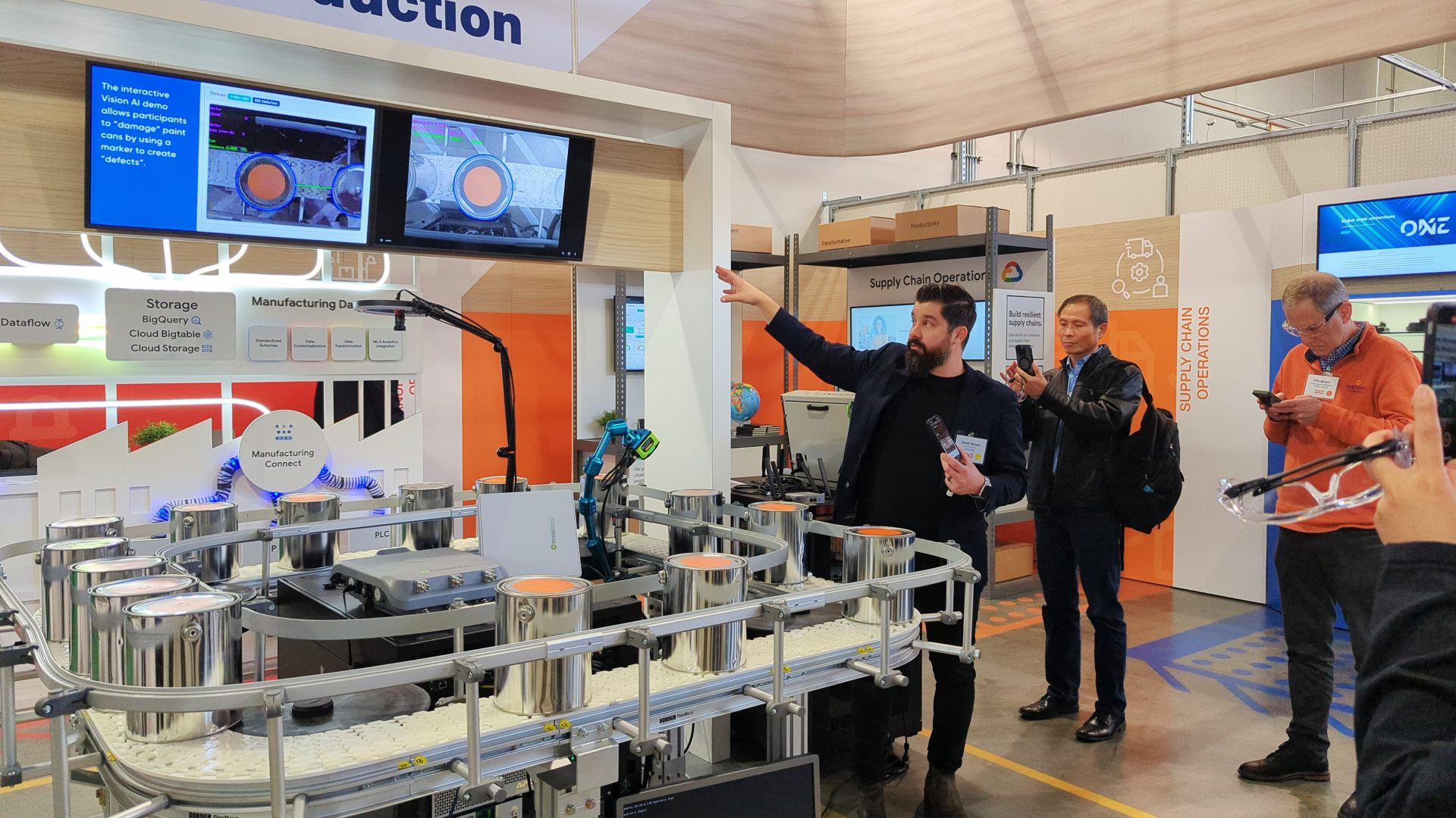 PXL_20240314_193333949 - Edited Derek Bleyle, VP of Product at ClearObject, describes how Vision AI defect detection works as part of an interactive demo